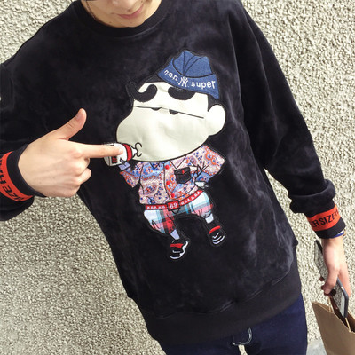 Crayon shin-chan cartoon printed unisex sweatshirt tk05 tk06