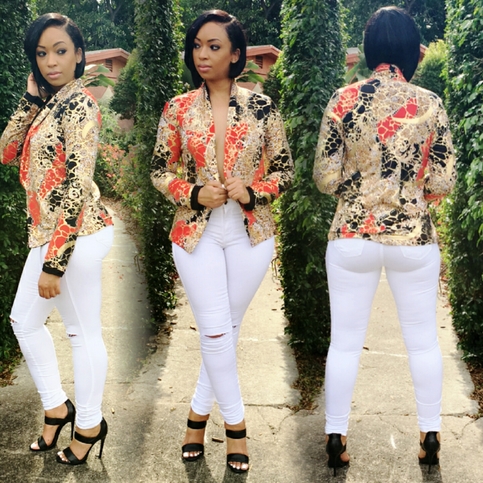 The Extreme Metallic Blazer