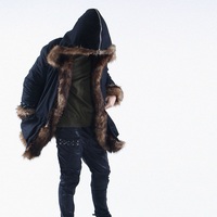 PHIM CREW X 15F MCP WOLF FUR LONG PADDED COAT - Thumbnail 3