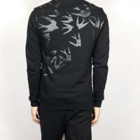 SWALLOWS EMBROIDERED SWEATSHIRT JAPANESE STYLE R032 - Thumbnail 4