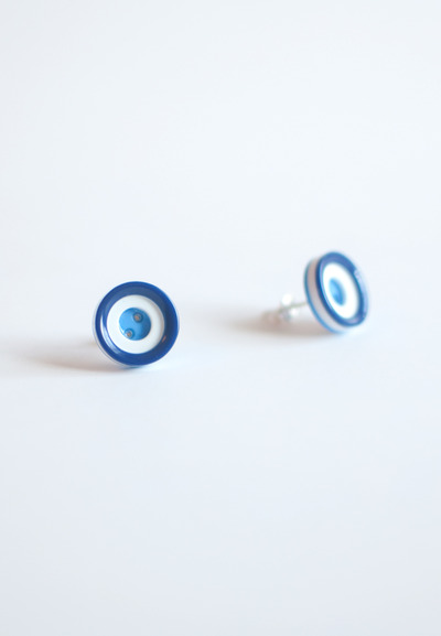 Blue Vinage Earrings ER1009