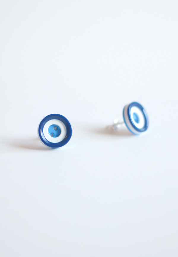 Blue Vinage Earrings ER1009