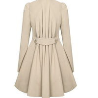 Fashion women trench coat - Thumbnail 2