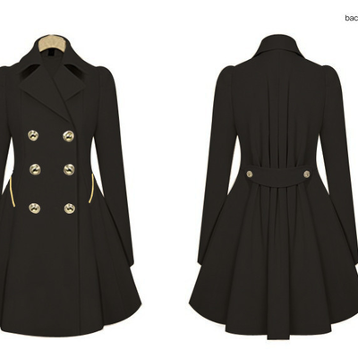 Fashion women trench coat