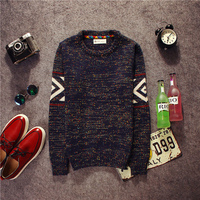 JAPANESE STYLE DOT KNITTED CASUAL SWEATER F916 - Thumbnail 3