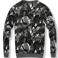 EVIS BRAND ABSTRACT PATTERN DESIGN COLORFUL SWEATSHIRT - Thumbnail 3