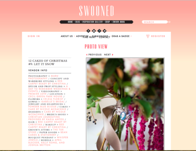 Featured in Swooned