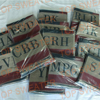 Cashmere Wool Monogramed Poncho - Thumbnail 1