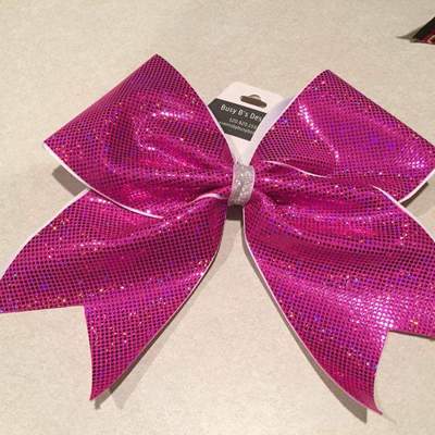 Holographic cheer bow