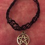 Pentagram Charm Choker-1