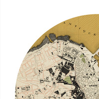 CASABLANCA - city poster - city map poster print - Thumbnail 1