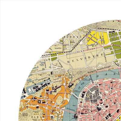 Prague - city poster - city map poster print