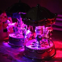 Harajuku light carousel music box music box - Thumbnail 4