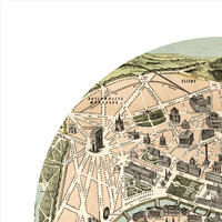 PARIS - city poster (2) - city map poster print - Thumbnail 1