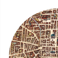 BOLOGNA - city poster - city map poster print - Thumbnail 1