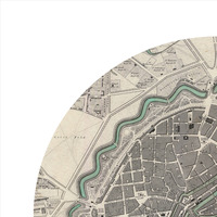 HAMBURG - city poster - city map poster print - Thumbnail 1