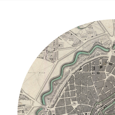 Hamburg - city poster - city map poster print