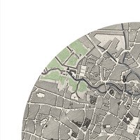 BRUSSELS - city poster - city map poster print - Thumbnail 1