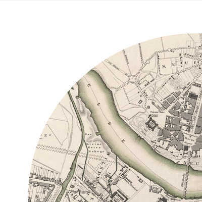 Dresden - city poster - city map poster print