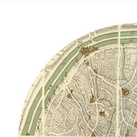 BRUGES - city poster - city map poster print - Thumbnail 1