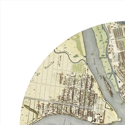 Saint petersburg - city poster - city map poster print