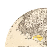 HONG KONG - city poster - city map poster print - Thumbnail 1