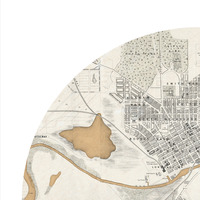 MELBOURNE - city poster - city map poster print - Thumbnail 1