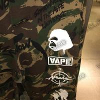 15 BATHING BAP UNIVERSE WEELAND CAMO LOOSE STITCHED SPORT SWEATPANTS - Thumbnail 3