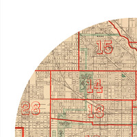 CHICAGO - city poster - city map poster print - Thumbnail 1