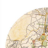 CANBERRA - city poster - city map poster print - Thumbnail 1