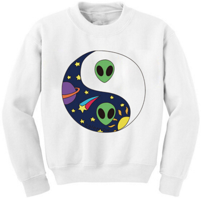 ALIEN & SPACE SWEATER