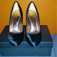 Black Pony Hair Pump - Thumbnail 2