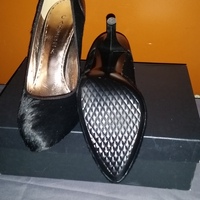 Black Pony Hair Pump - Thumbnail 3