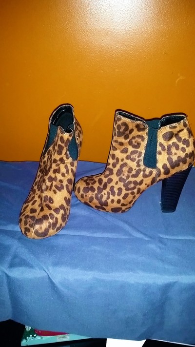 Madden Girl Leopard Print Bootie