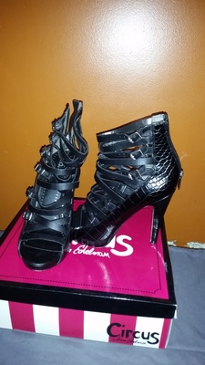 Black Strappy Sandal