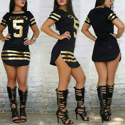 Fashion o neck black sheath mini women dress  