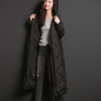 OTHERMIX BRAND DETACHABLE BLACK LONG WARM WINTER 5MW407 - Thumbnail 1