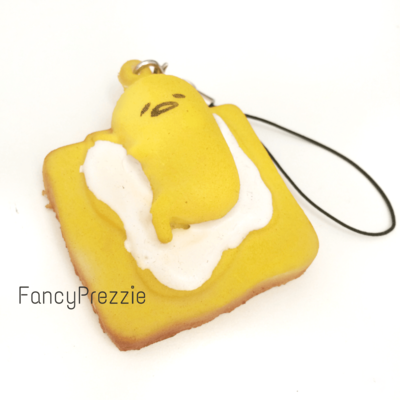 Gudetama Egg Toast Squishy 