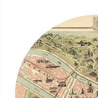 LYON - city poster - city map poster print - Thumbnail 1