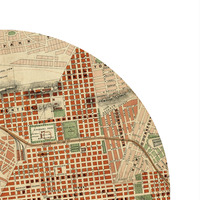 JOHANNESBURG - city poster - city map poster print - Thumbnail 2