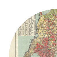 BOMBAY - city poster - city map poster print - Thumbnail 1