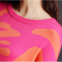 OTHERMIX LIGHT PINK CAMOFLAGE COMFORTABLE COTTON CASUAL DRESS 5MB4145X - Thumbnail 2