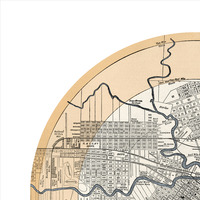 HOUSTON (2) - city poster - city map poster print - Thumbnail 1