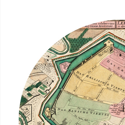 Leipzig - city poster - city map poster print