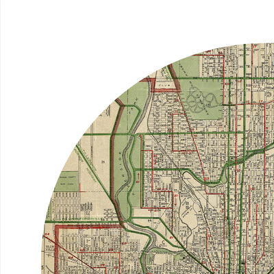 Indianapolis - city poster - city map poster print