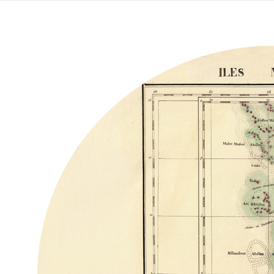 Maldives - city poster - city map poster print