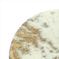 GREEK ISLANDS - city poster - city map poster print - Thumbnail 1