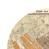 BUDAPEST - city poster - city map poster print - Thumbnail 1