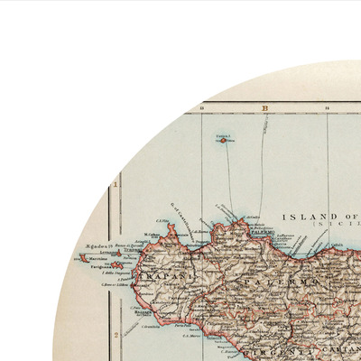 Sicily - city poster - city map poster print