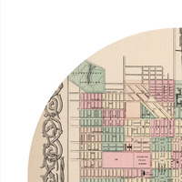 SAVANNAH GA - city poster - city map poster print - Thumbnail 1